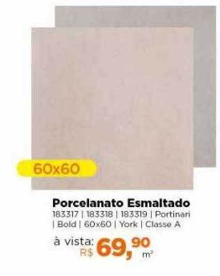 Lojas TaQi Porcelanato Esmaltado oferta