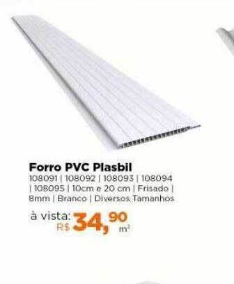 Lojas TaQi Forro Pvc Plasbil oferta