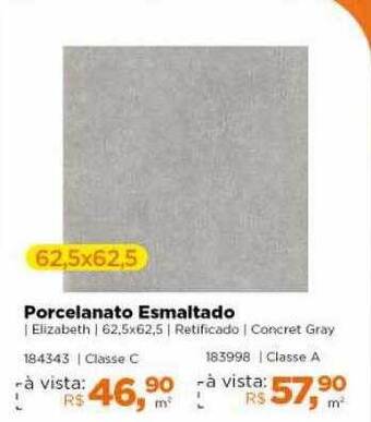 Lojas TaQi Porcelanato Esmaltado oferta