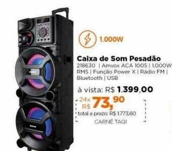 Caixa De Som Pesadão
