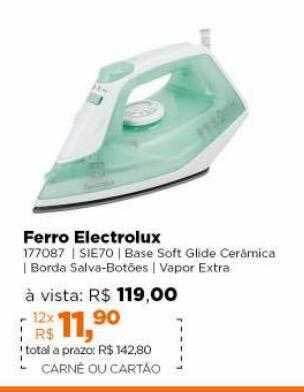Lojas TaQi Ferro Electrolux oferta