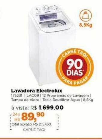 Lavadora Electrolux