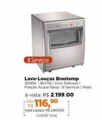 Lojas TaQi Lava-louças Brastemp oferta