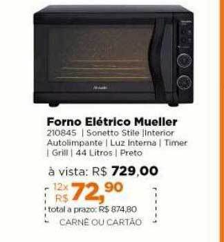 Lojas TaQi Forno Elétrico Mueller oferta