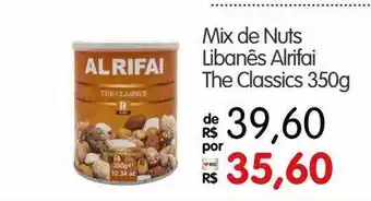 Mix De Nuts Libanês Alrifai The Classics