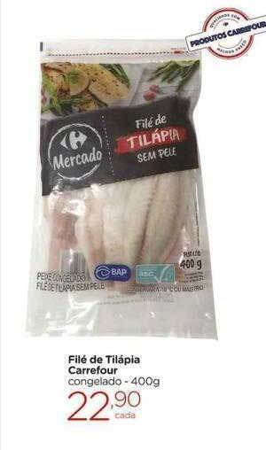 Carrefour Market Filé De Tilápia Carrefour oferta