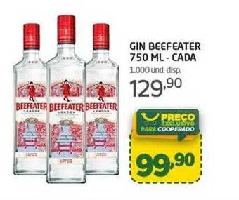 Cooper Gin Beefeater oferta