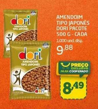 Cooper Amendoim Tipo Japonês Dori oferta