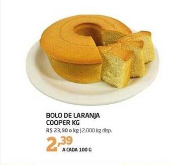 Bolo De Laranja Cooper Kg