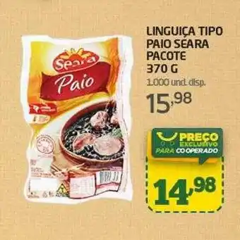 Cooper Linguiça Tipo Paio Seara oferta