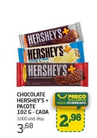 Cooper Chocolate Hershey's + oferta