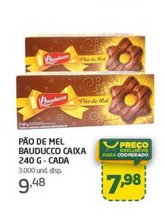 Cooper Pão De Mel Bauducco oferta