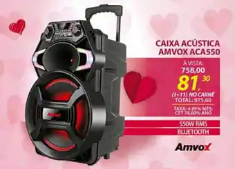 Lojas Cem Caixa Acústica Amvox Aca550 oferta