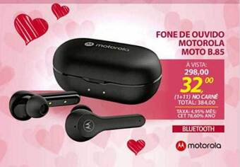 Lojas Cem Fone De Ouvido Motorola Moto B.85 oferta