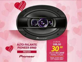 Lojas Cem Alto-falante Pioneer 6960 oferta