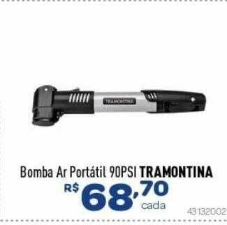 Comjol Bomba Ar Portátil 90psi Tramontina oferta