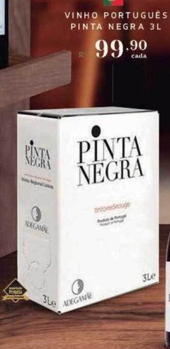 Empório Bahamas Vinho Portugues Pinta Negra oferta