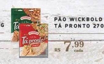 Empório Bahamas Pão Wickbold Tá Pronto oferta