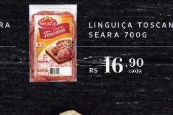 Empório Bahamas Linguiça Toscana Seara oferta