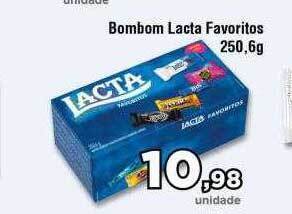Bombom Lacta Favoritos