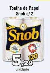 Toalha De Papel Snob C 2