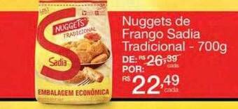 Mambo Nuggets De Frango Sadia Tradicional oferta