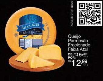 Mambo Queijo Parmesão Fracionado Faixa Azul oferta