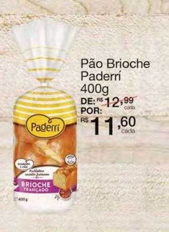 Pão Brioche Paderri