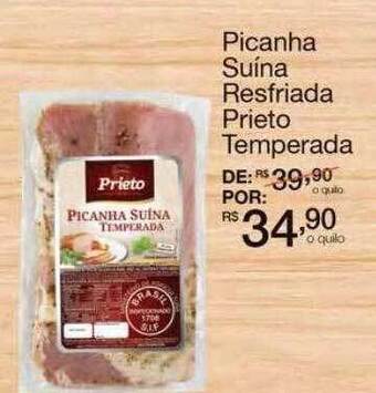 Mambo Picanha Suína Resfriada Prieto Temperada oferta