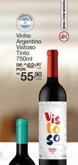 Mambo Vinho Argentino Vistoso Tinto oferta