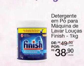 Mambo Detergente Em Pó Para Máquina De Lavar Louças Finish oferta