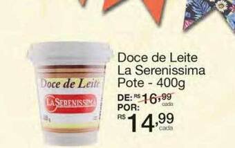 Mambo Doce De Leite La Serenissima Pote oferta