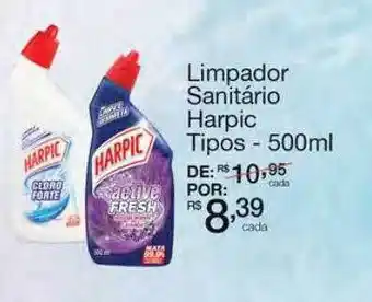 Limpador Sanitário Harpic Tipos