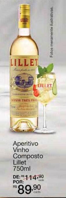 Mambo Aperitivo Vinho Composto Lillet oferta