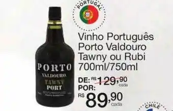 Mambo Vinho Português Porto Valdouro Tawny Ou Rubi oferta