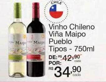 Mambo Vinho Chileno Viña Maipo Pueblo Tipos oferta