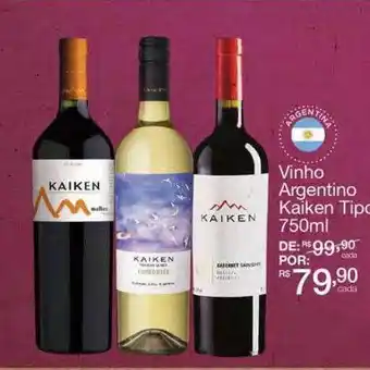 Vinho Argentino Kaiken Tipos