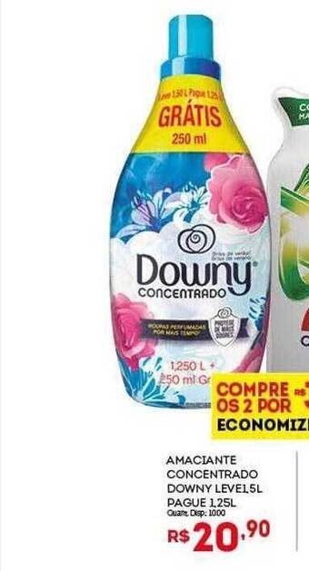 Bistek Supermercados Amaciante Concentrado Downy oferta
