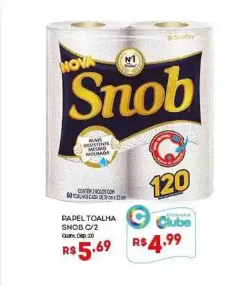 Papel Toalha Snob C 2