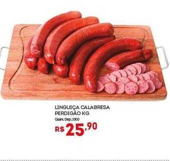 Bistek Supermercados Linguiça Calabresa Perdigão Kg oferta