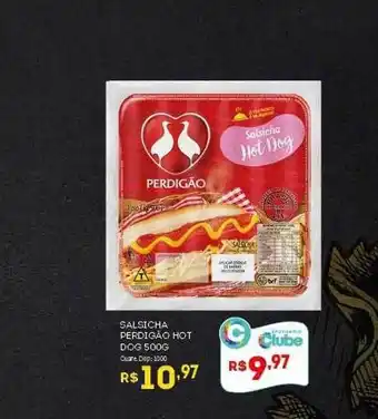Bistek Supermercados Salsicha Perdigão Hot Dog oferta