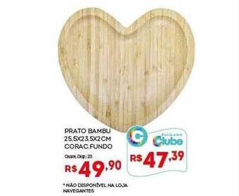 Prato Bambu 25.5x23.5x2cm Corac.fundo