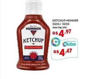 Bistek Supermercados Ketchup Hemmer oferta