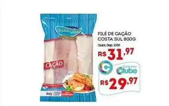 Bistek Supermercados Filé De Cação Costa Sul oferta