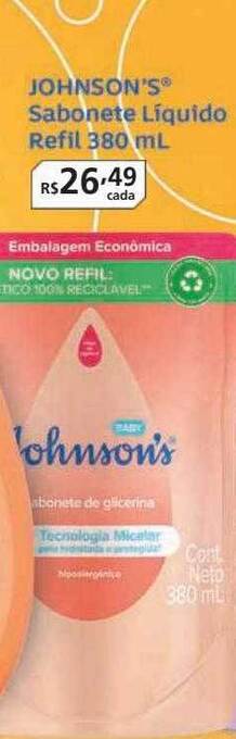 Johnson's Sabonete Liquido Refil