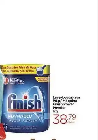 Lava-louças Em Pó P- Máquina Finish Power Powder