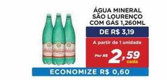 Bahamas Mix água Mineral São Lourenço Com Gás oferta