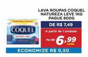 Bahamas Mix Lava Roupas Coquel Natureza oferta