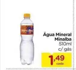 Carrefour Agua Mineral Minalba 510ml C Gas oferta