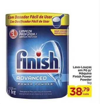 Carrefour Lava-louças Em Pó P Máquina Finish Power Powder oferta